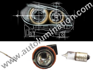 Instructional video on How to Replace the Angel Eye Bulb on BMW 3 Series, 5 Series, 7 Series, M3. M5. M6, X3. X5. X6, E39, E63, E83