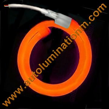 Flexible Neon LED EL Wire Tubing Orange