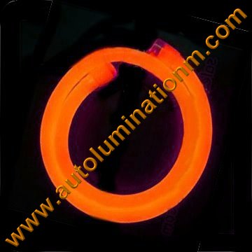 Flexible Neon LED EL Wire Tubing Orange