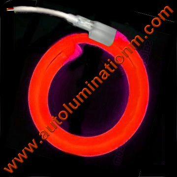 Flexible Neon LED EL Wire Tubing Red
