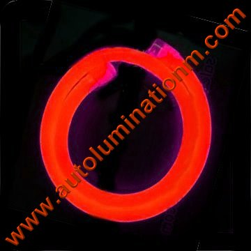 Flexible Neon LED EL Wire Tubing Red