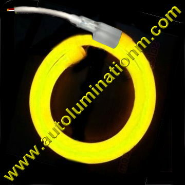 Flexible Neon LED EL Wire Tubing Yellow