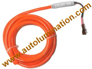 Neon KPT EL Wire Tubing Orange