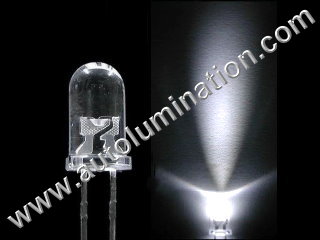 3mm 5mm Round Raw Led Cool White